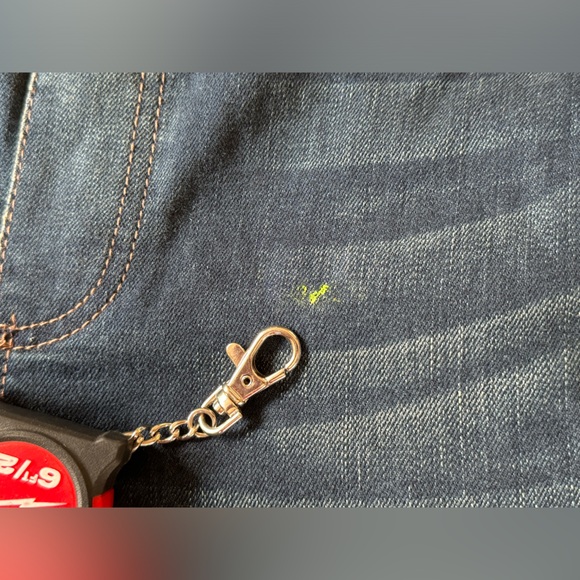 Free Prople Distressed Brady Wash Denim Colour Block Overalls - Picture 9 of 16